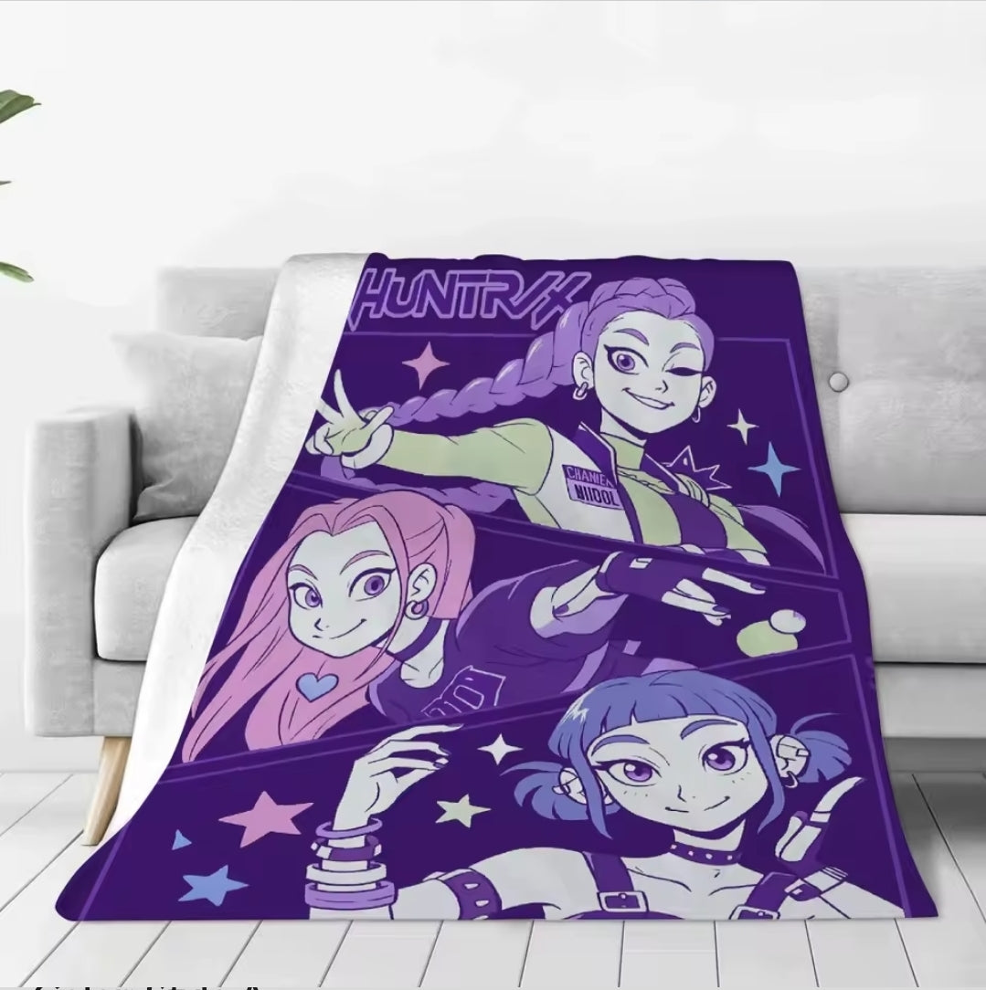 Demon Hunters Extra Large Dog Blanket