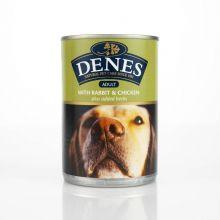 Denes Dog Adult Rabbit & Chicken + Added Herbs, 400g - North East Pet Shop Denes