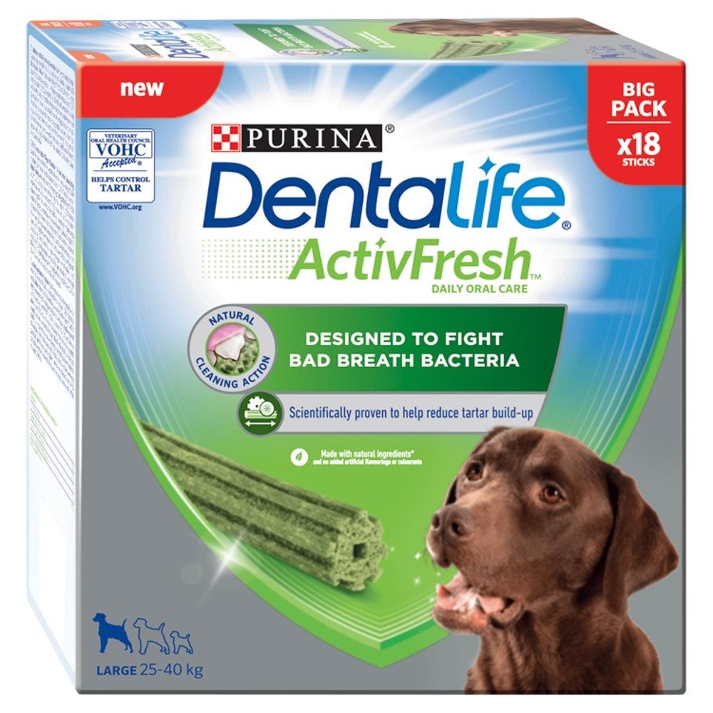 Dentalife Activfresh Lrg 2(6x106g)(18Sk) - North East Pet Shop DentaLife