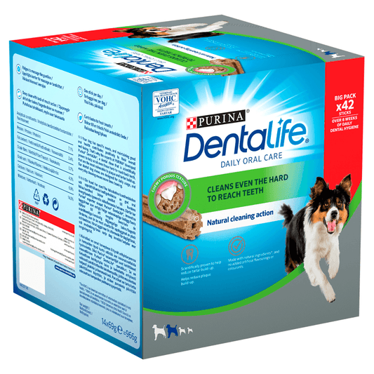 Dentalife Medium 2x966g 42 Sticks (84St) - North East Pet Shop DentaLife