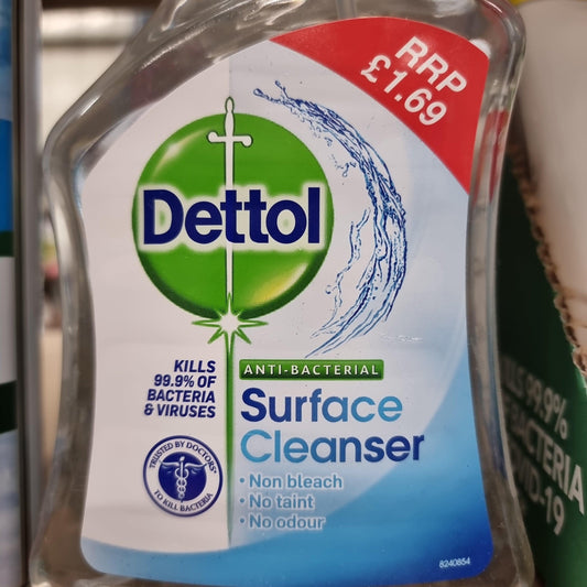 Dettol Surface Cleanser Spray Bottle 500ml - North East Pet Shop Dettol