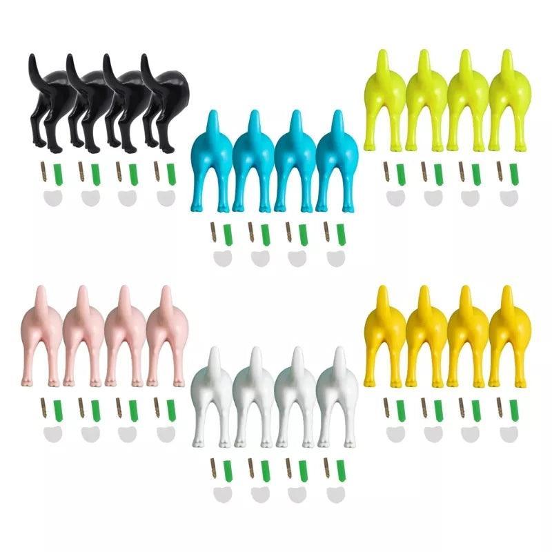 Dog Butt Hook Hanger (Set of 4) - North East Pet Shop Dog Shack UK