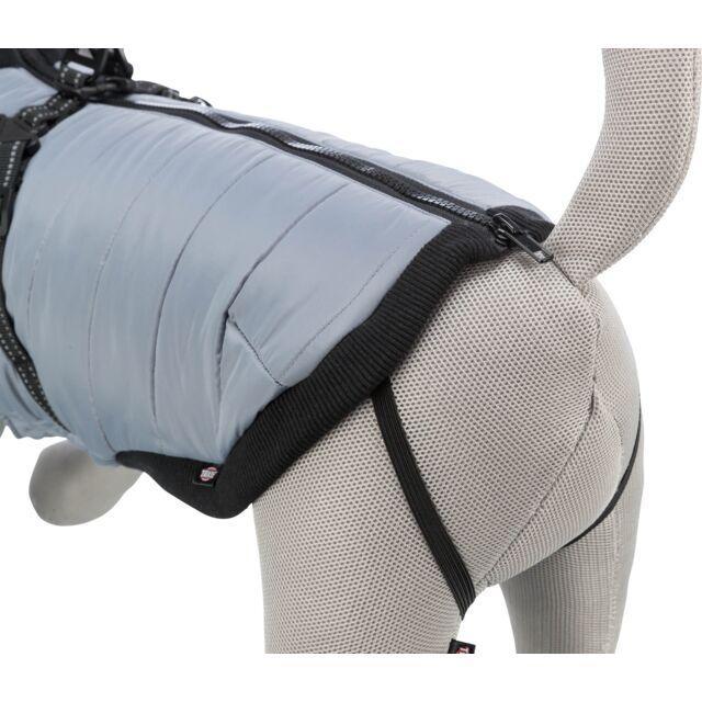 Dog Coat with harness - Pontis Grey - North East Pet Shop Trixie