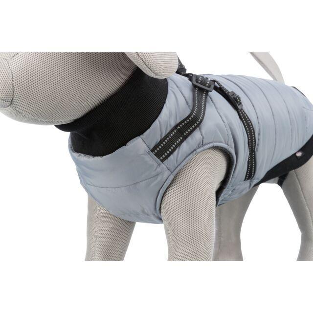 Dog Coat with harness - Pontis Grey - North East Pet Shop Trixie