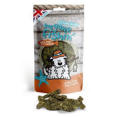 Dog Gone Fishin White fish with Turmeric Crunchies - North East Pet Shop Dog Gone Fishin