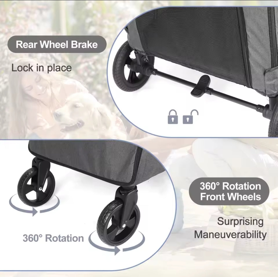 Dog Shack UK! Pushchair Stroller Extra Large - North East Pet Shop Dog Shack UK