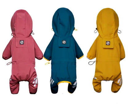 Dog Sports Rain Coat - with hood - North East Pet Shop North East Pet Shop