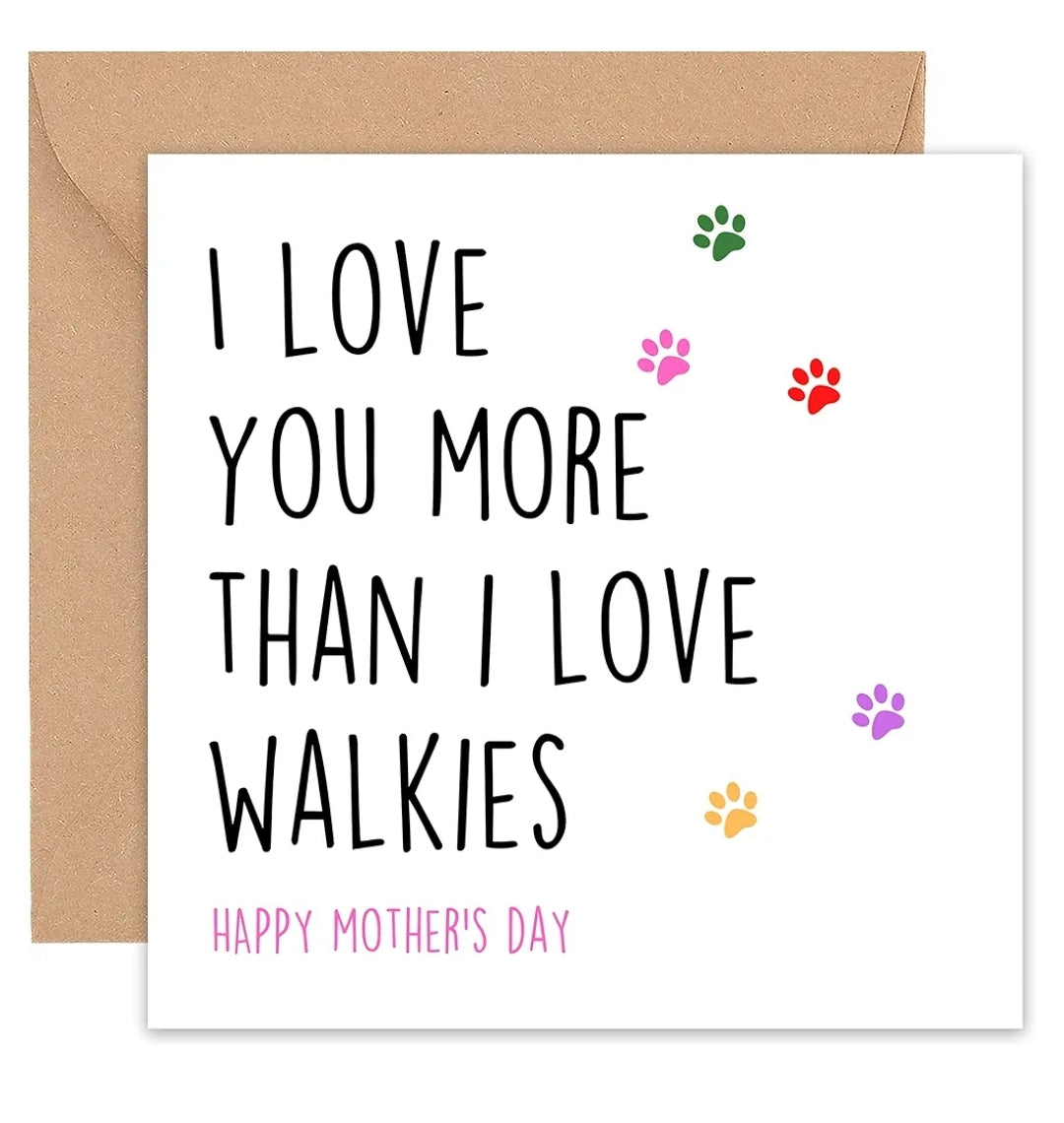 Doggy Mothers Day Cards - North East Pet Shop North East Pet Shop