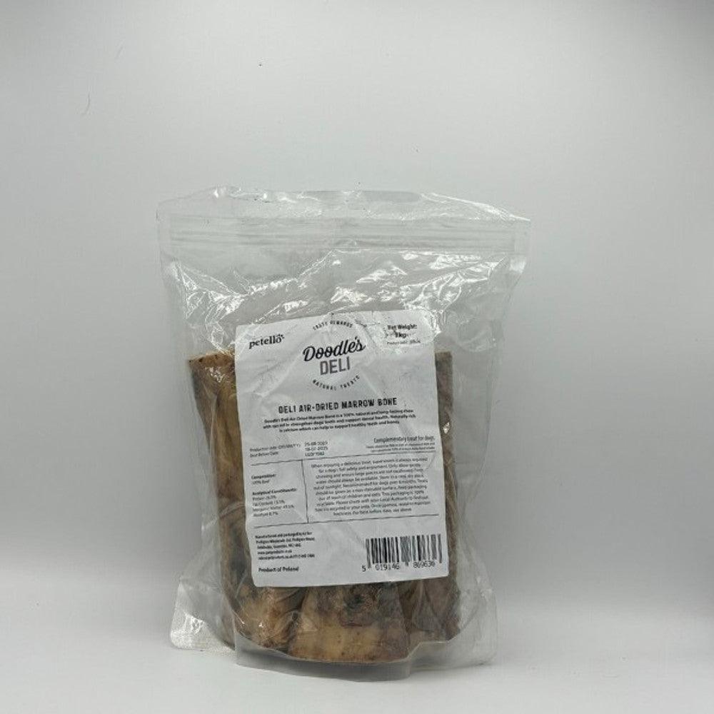 Doodles Deli Air Dried Marrow Bone 1kg CLEARANCE - North East Pet Shop Doodles Deli