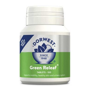 Dorwest Green Releaf Tablets 100 - North East Pet Shop Dorwest
