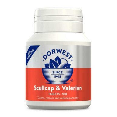 Dorwest Scullcap & Valerian Tablets 100 - North East Pet Shop Dorwest
