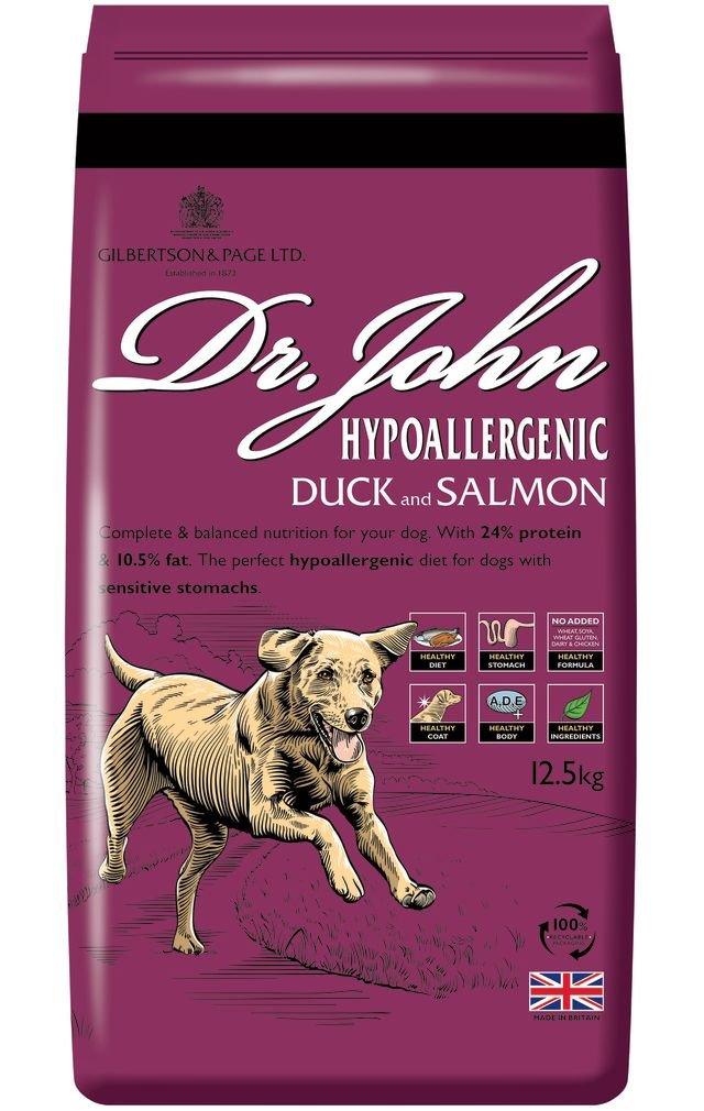 Dr John Hypoallergenic Duck & Salmon 12.5kg - North East Pet Shop Dr John