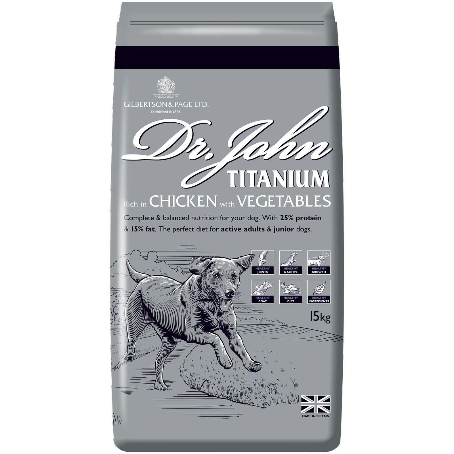 Dr John Titanium 15KG - North East Pet Shop Dr John