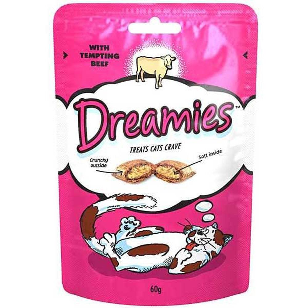 Dreamies Beef 8x60g - North East Pet Shop Dreamies