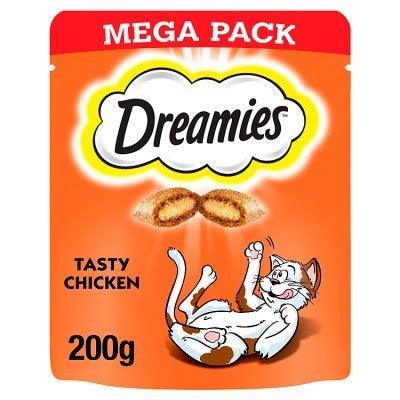 Dreamies Chicken Mega Pack 1.2kg - North East Pet Shop Dreamies