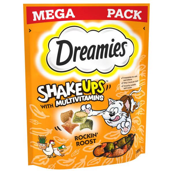 Dreamies Shakeups Rockin Roost 6x180g - North East Pet Shop Dreamies