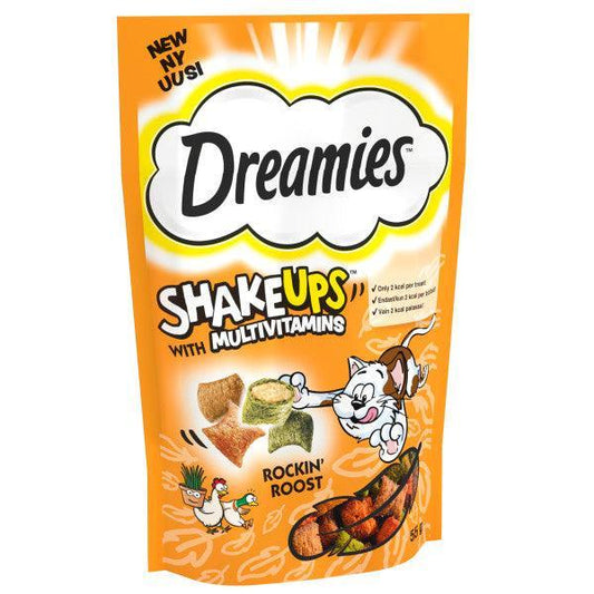 Dreamies Shakeups Rockin Roost 8x55g - North East Pet Shop Dreamies