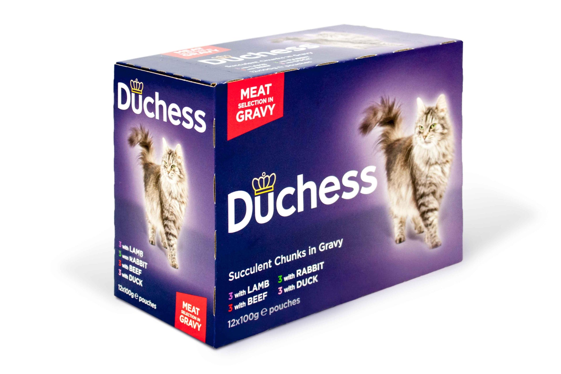 Duchess Pch Gravy Meat 4x12x100g - North East Pet Shop Kennel Pak