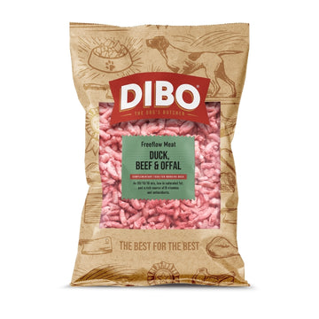 Duck, Beef & Offal Freeflow 1kg DIBO - North East Pet Shop Nutriment