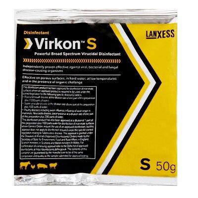 DuPont Virkon S Sachet 50g - North East Pet Shop DuPont