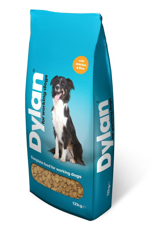 Dylan Complete Working Dog Chicken&Rice - North East Pet Shop Dylan