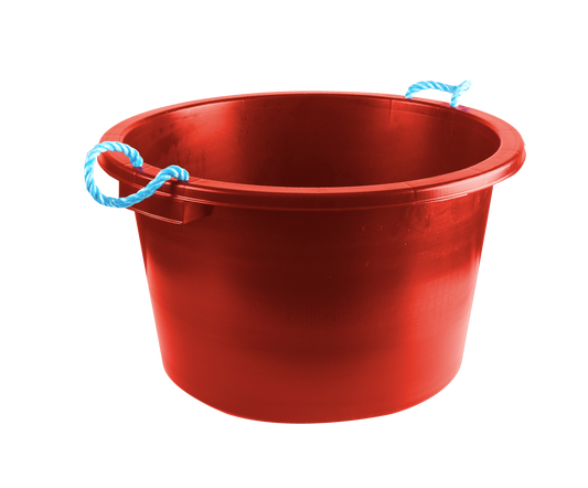 Earlswood Rope Handle Tub Red 75L - North East Pet Shop Earlswood