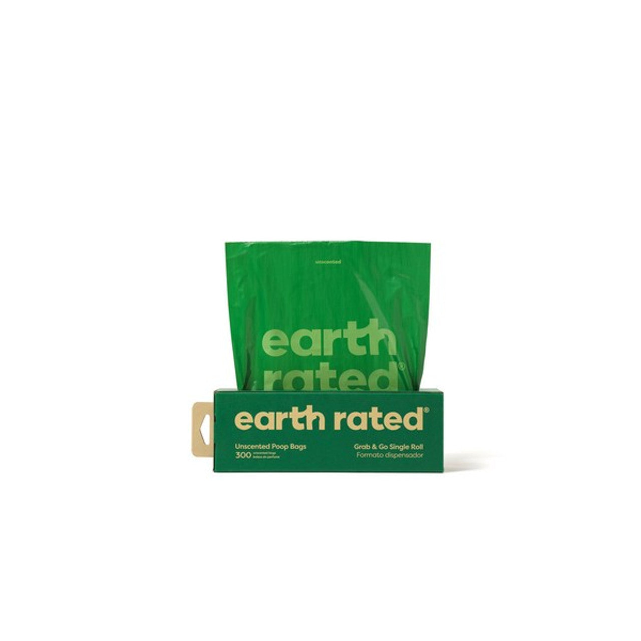 Earth Rated Poop Bags 300 Bags on a Large Single Roll Unscented - North East Pet Shop Earth Rated