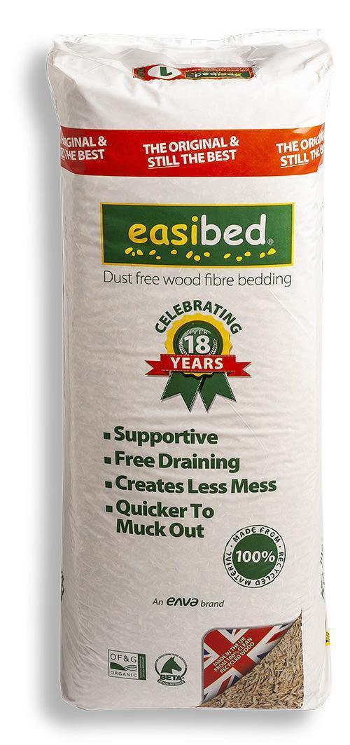 Easibed Shredded Wood Bedding 20kg (Pallet of 32) - North East Pet Shop Easibed