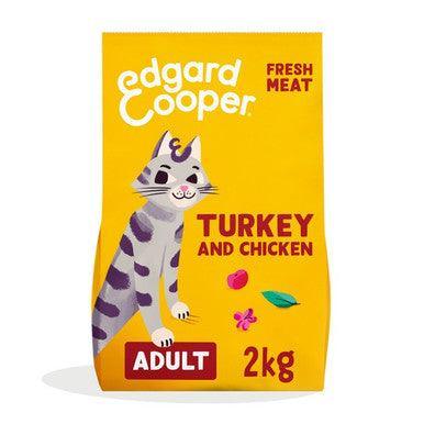 Edgard & Cooper Cat Kibble Turkey/Chicken 2kg - North East Pet Shop Edgard & Cooper