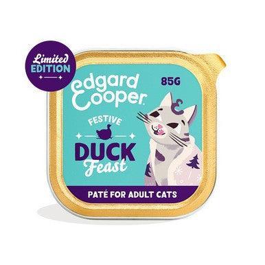 Edgard & Cooper Cat Pate Festive Duck 85g - North East Pet Shop Edgard & Cooper