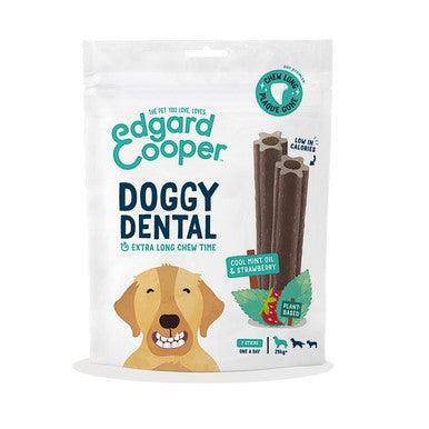 Edgard & Cooper Dental for Dogs Strawberry & Mint Large 7 sticks - North East Pet Shop Edgard & Cooper