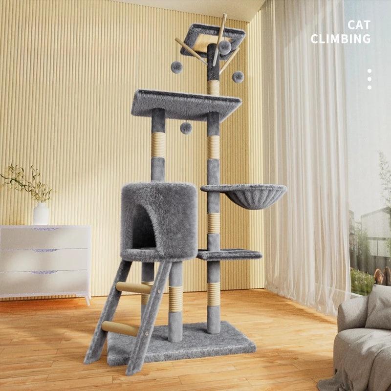 Elegant Cat Tree - Climbing Frame - North East Pet Shop North East Pet Shop