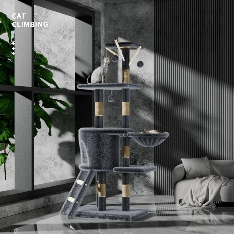 Elegant Cat Tree - Climbing Frame - North East Pet Shop North East Pet Shop