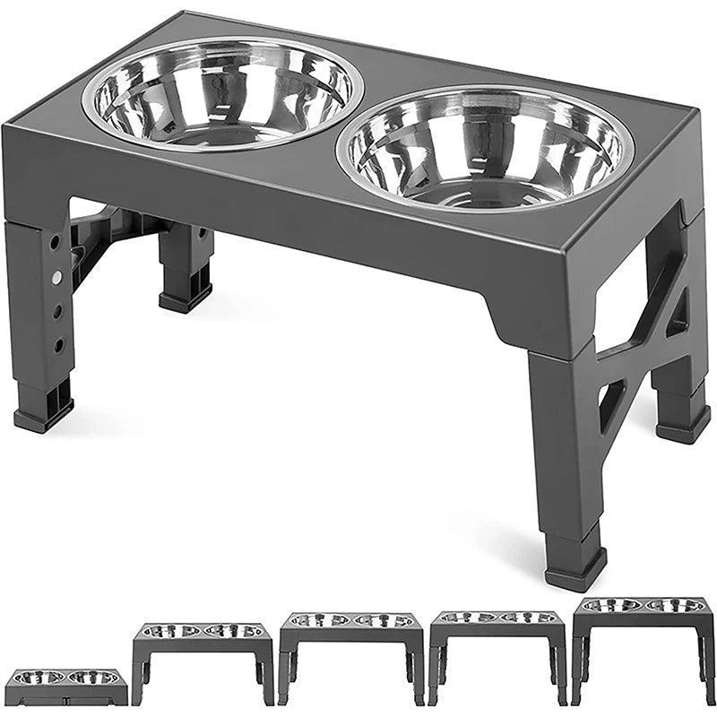 Elevated Adjustable Dog Bowls - North East Pet Shop North East Pet Shop 