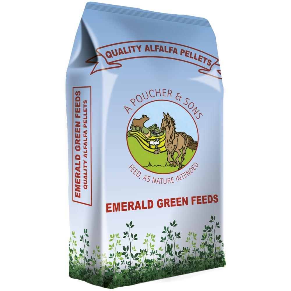 Emerald Green Alfalfa Pellets - North East Pet Shop Emerald Green Feeds