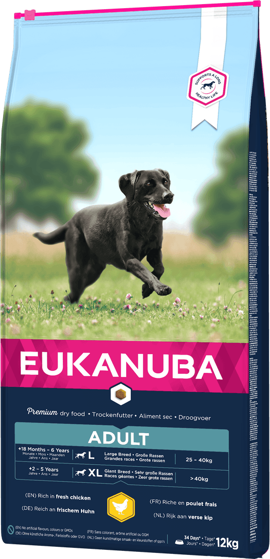 Eukanuba Adult Large Breed Chicken 12kg - North East Pet Shop Eukanuba