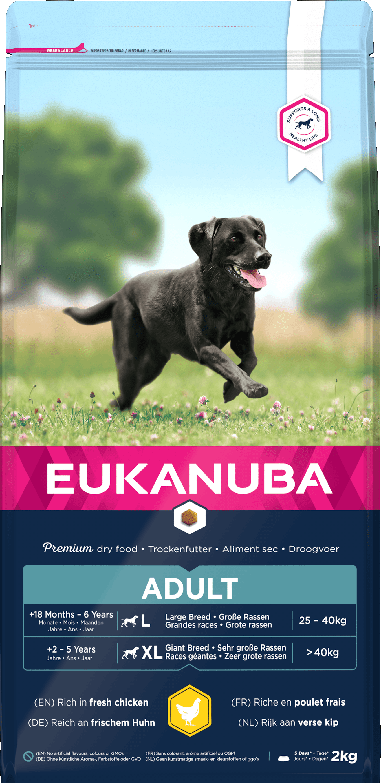 Eukanuba Adult Large Breed Chicken 2kg - North East Pet Shop Eukanuba