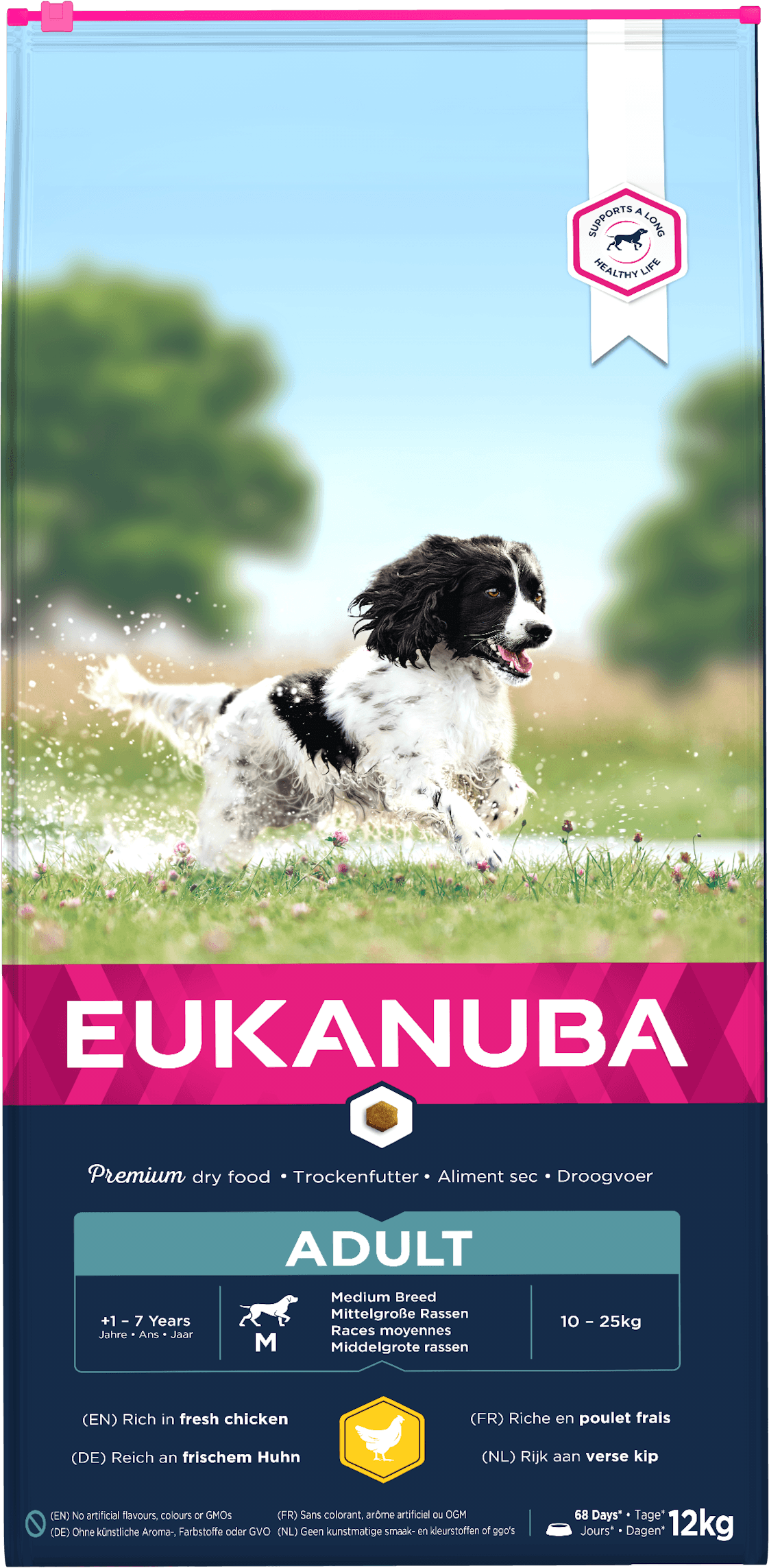 Eukanuba Adult Med Breed Chicken - North East Pet Shop Eukanuba