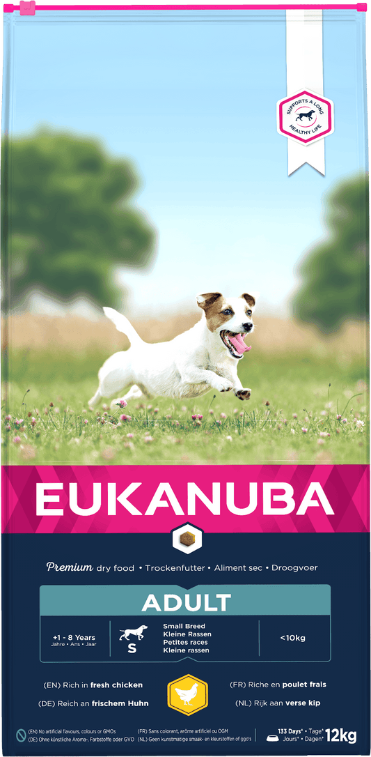 Eukanuba Adult Small Breed Chicken 12kg - North East Pet Shop Eukanuba