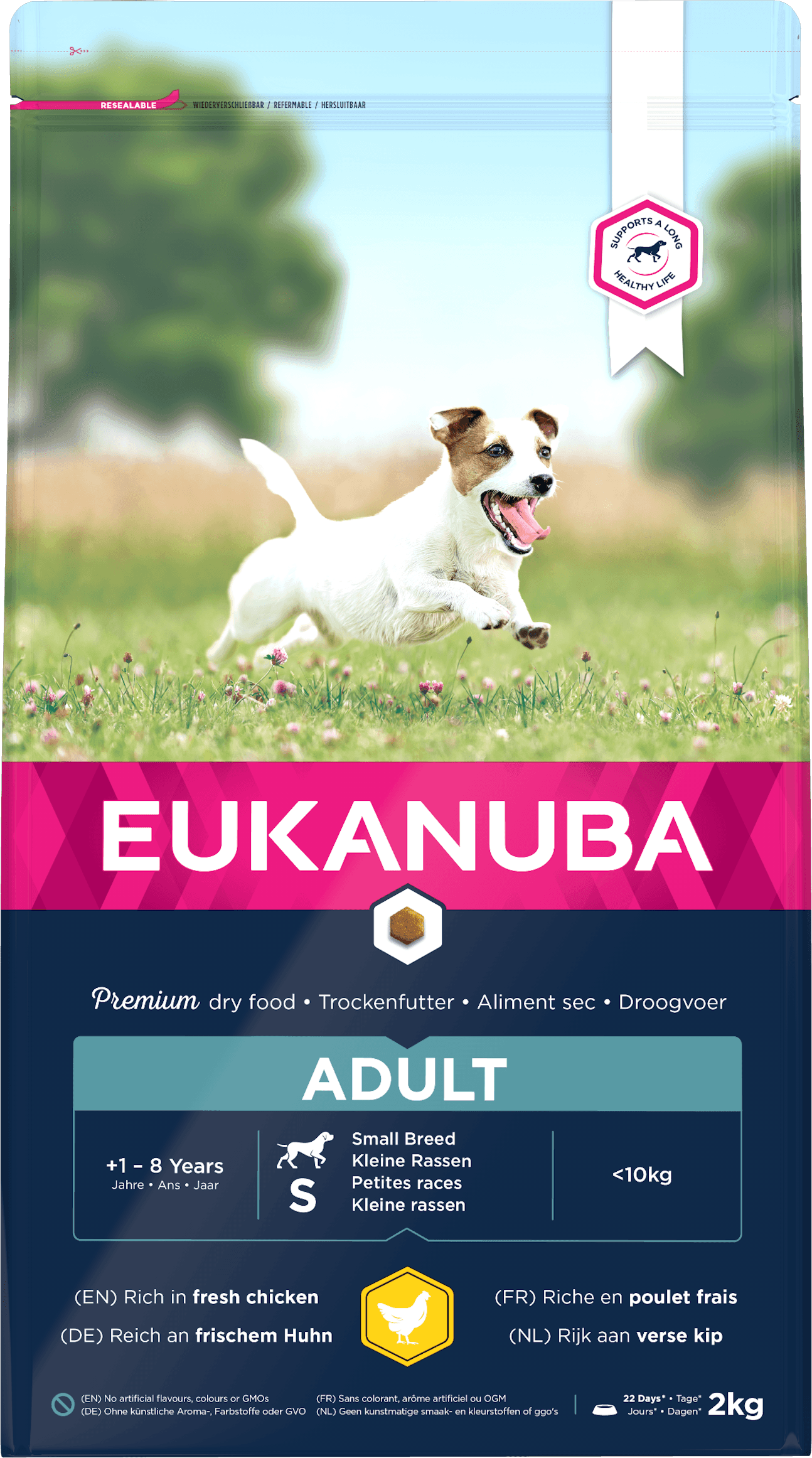 Eukanuba Adult Small Breed Chicken 2kg - North East Pet Shop Eukanuba