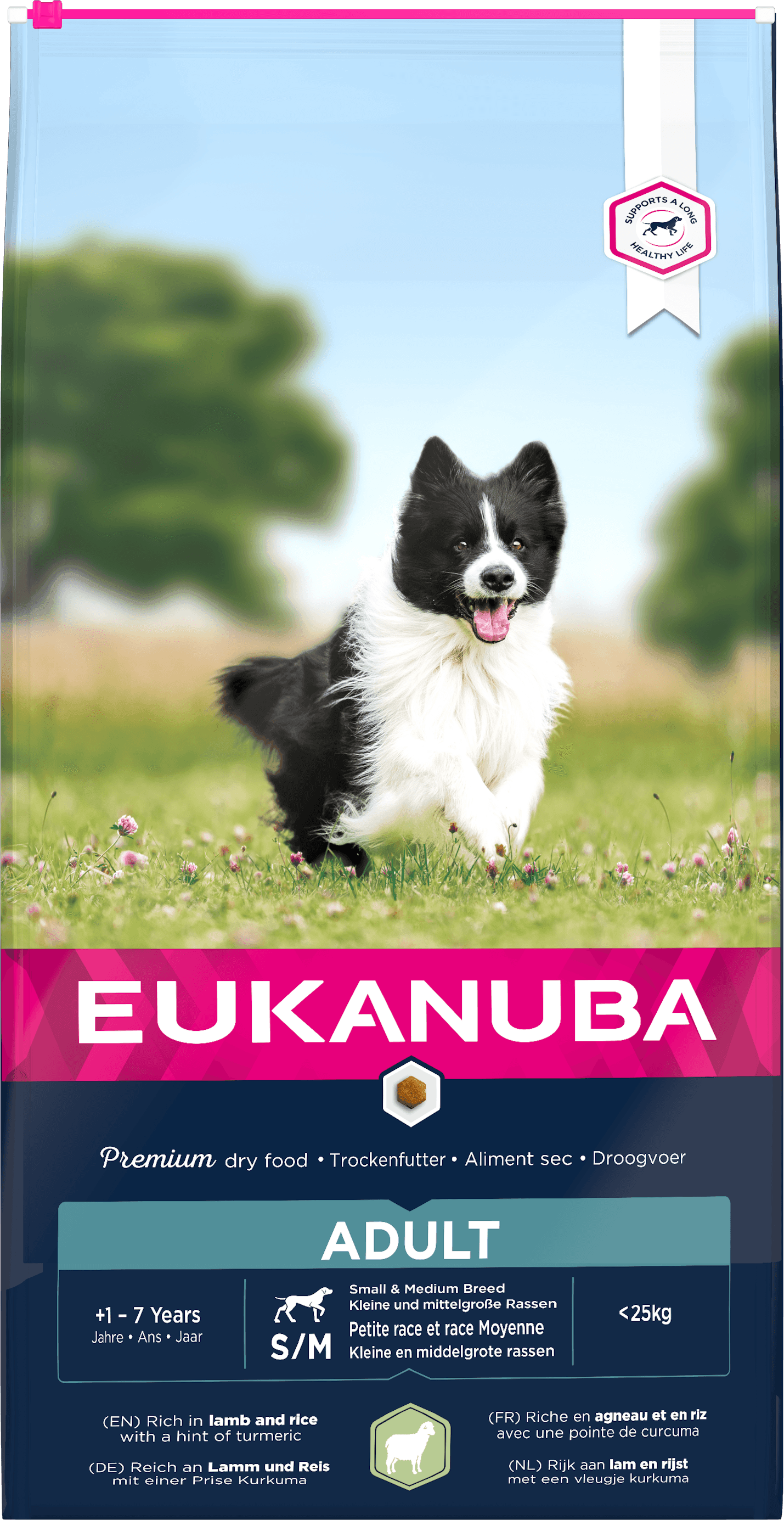 Eukanuba Adult Small Medium Breed Lamb & Rice 12kg - North East Pet Shop Eukanuba