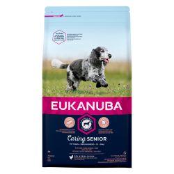 EUKANUBA Caring Senior Medium Breed Rich In Fresh Chicken, 12kg - North East Pet Shop Eukanuba