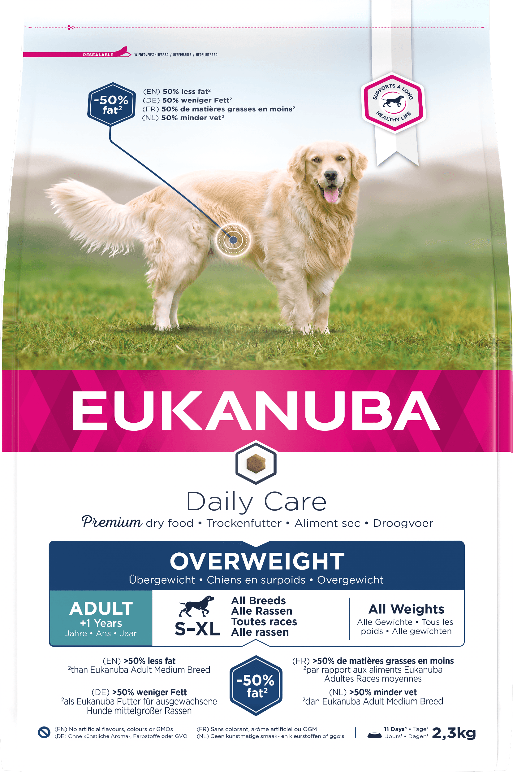 Eukanuba Daily Care Overweight 2.3kg - North East Pet Shop Eukanuba