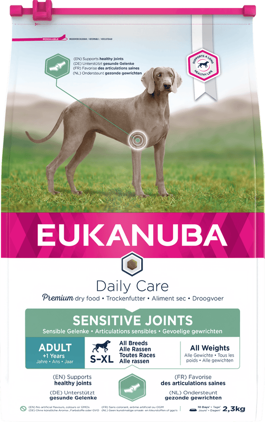 Eukanuba D/Care Sensitive Joints 3x2.3kg - North East Pet Shop Eukanuba