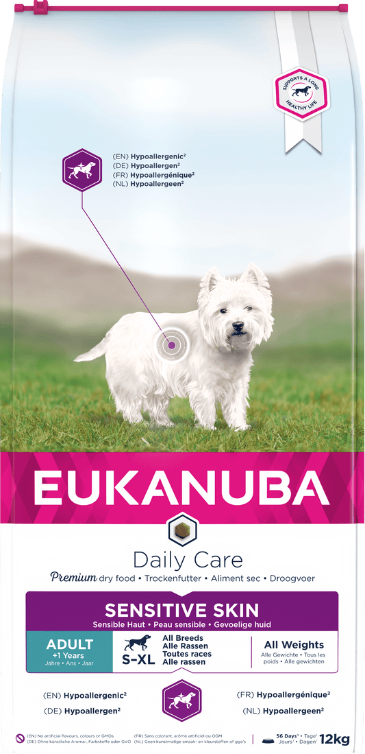 Eukanuba D/Care Sensitive Skin - North East Pet Shop Eukanuba