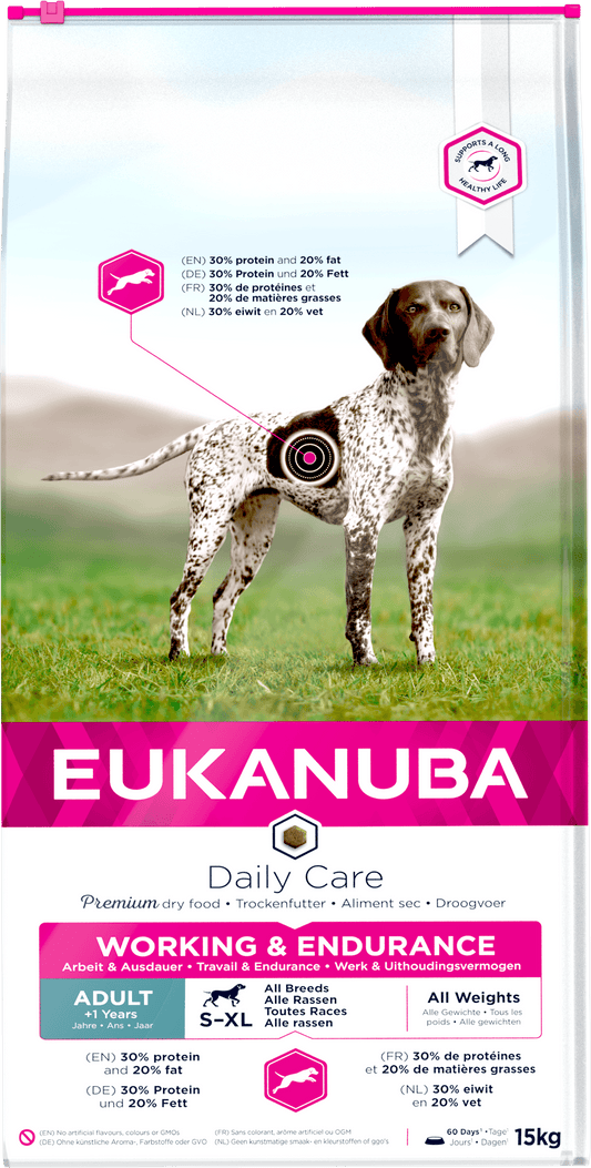 Eukanuba D/Care Working&Endurance - North East Pet Shop Eukanuba