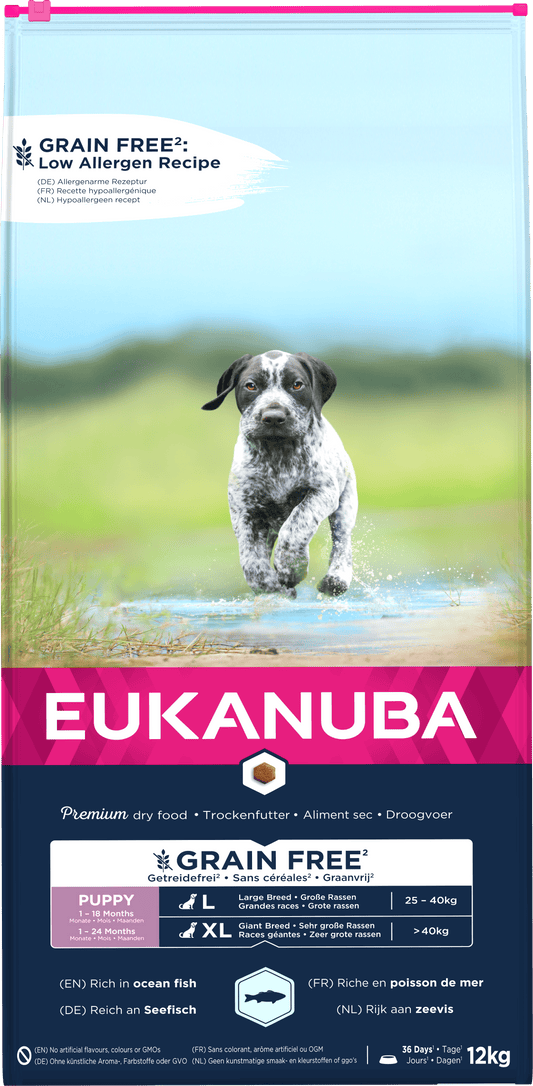 Eukanuba Grain Free Puppy Large - North East Pet Shop Eukanuba