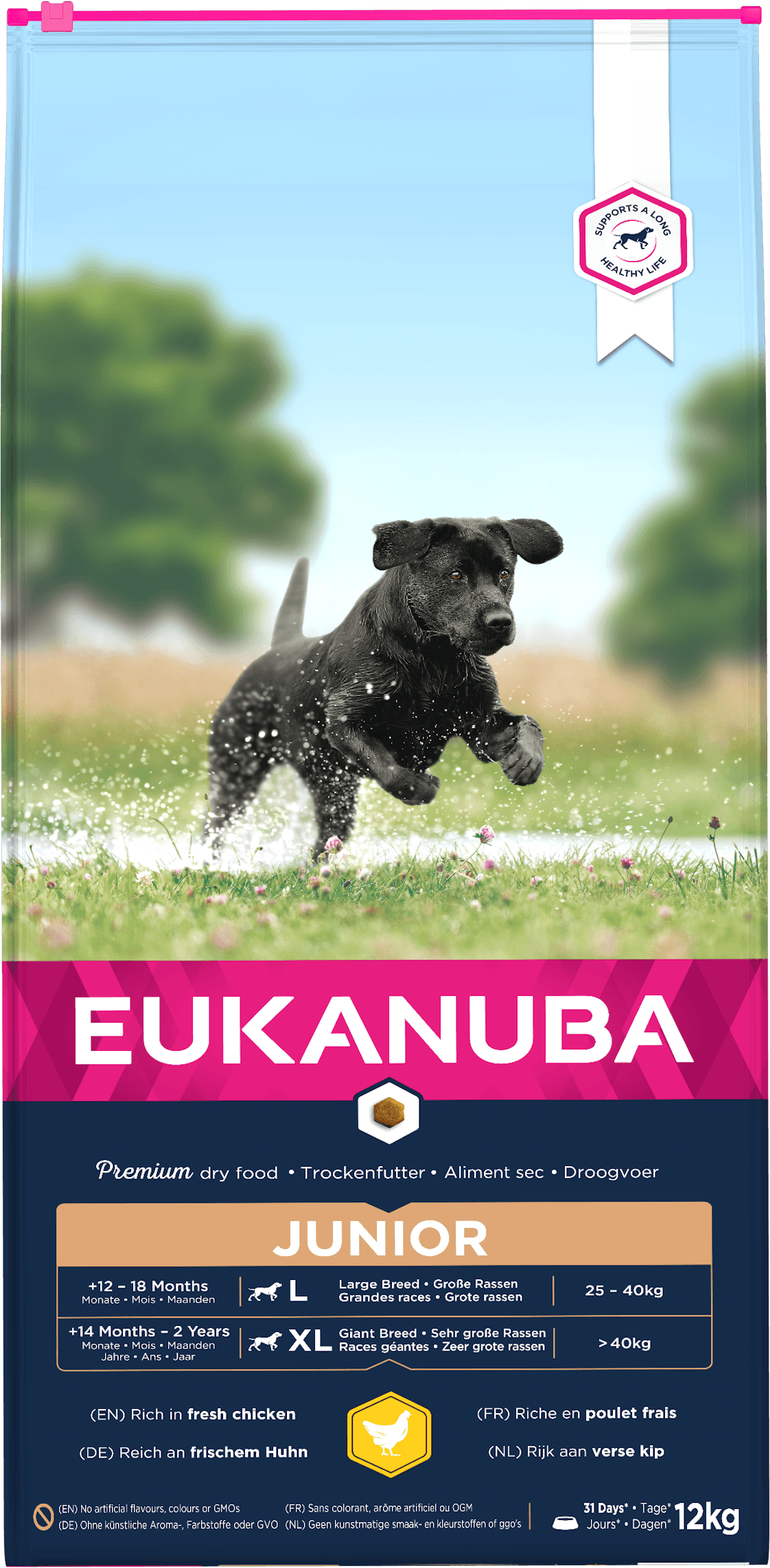 Eukanuba Junior Lrg Breed Chicken - North East Pet Shop Eukanuba