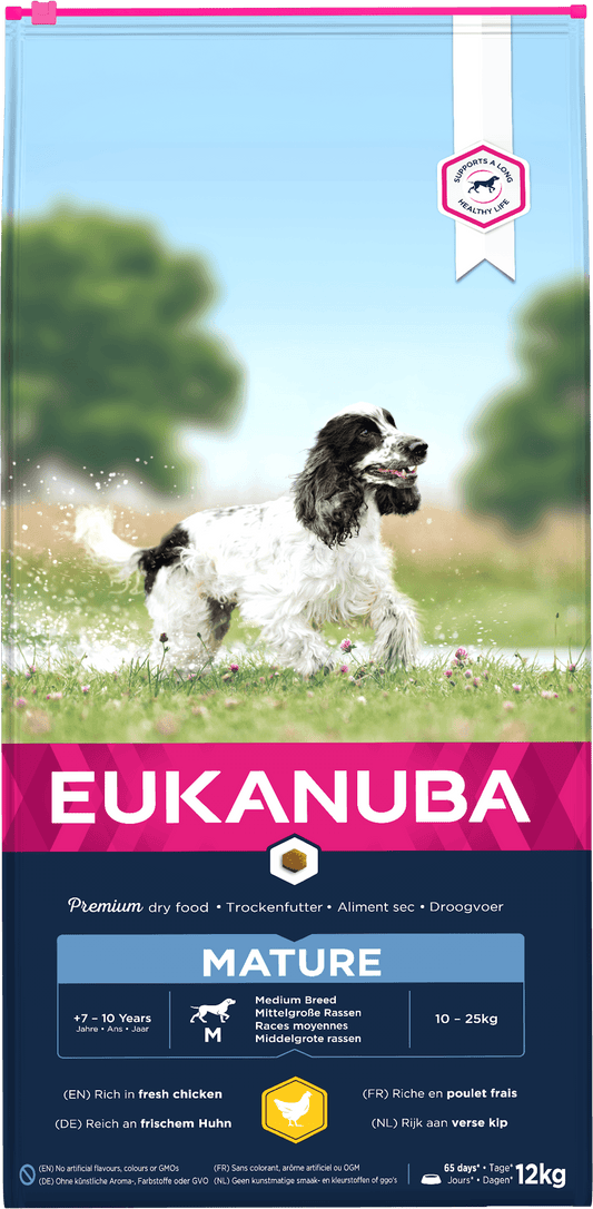 Eukanuba Mature Med Brd Chicken - North East Pet Shop Eukanuba