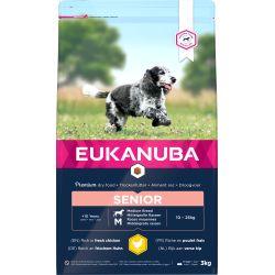 Eukanuba Senior Dog Medium Breed Chicken, 3kg - North East Pet Shop Eukanuba